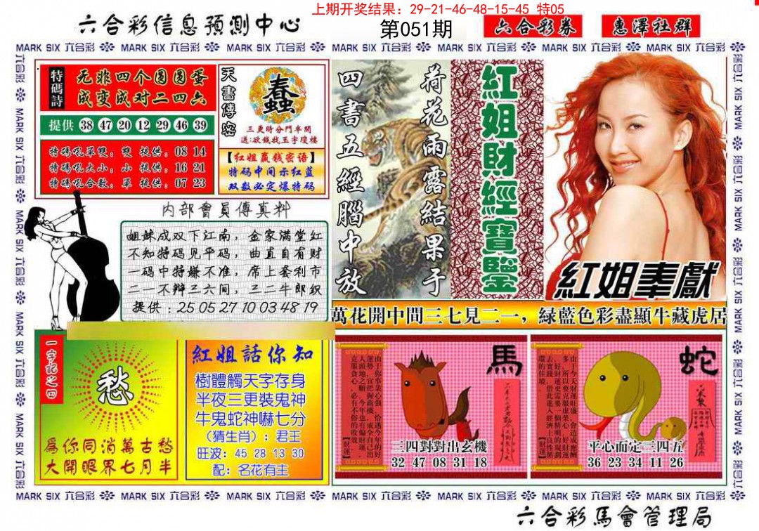 051期红姐财经宝鉴[图]