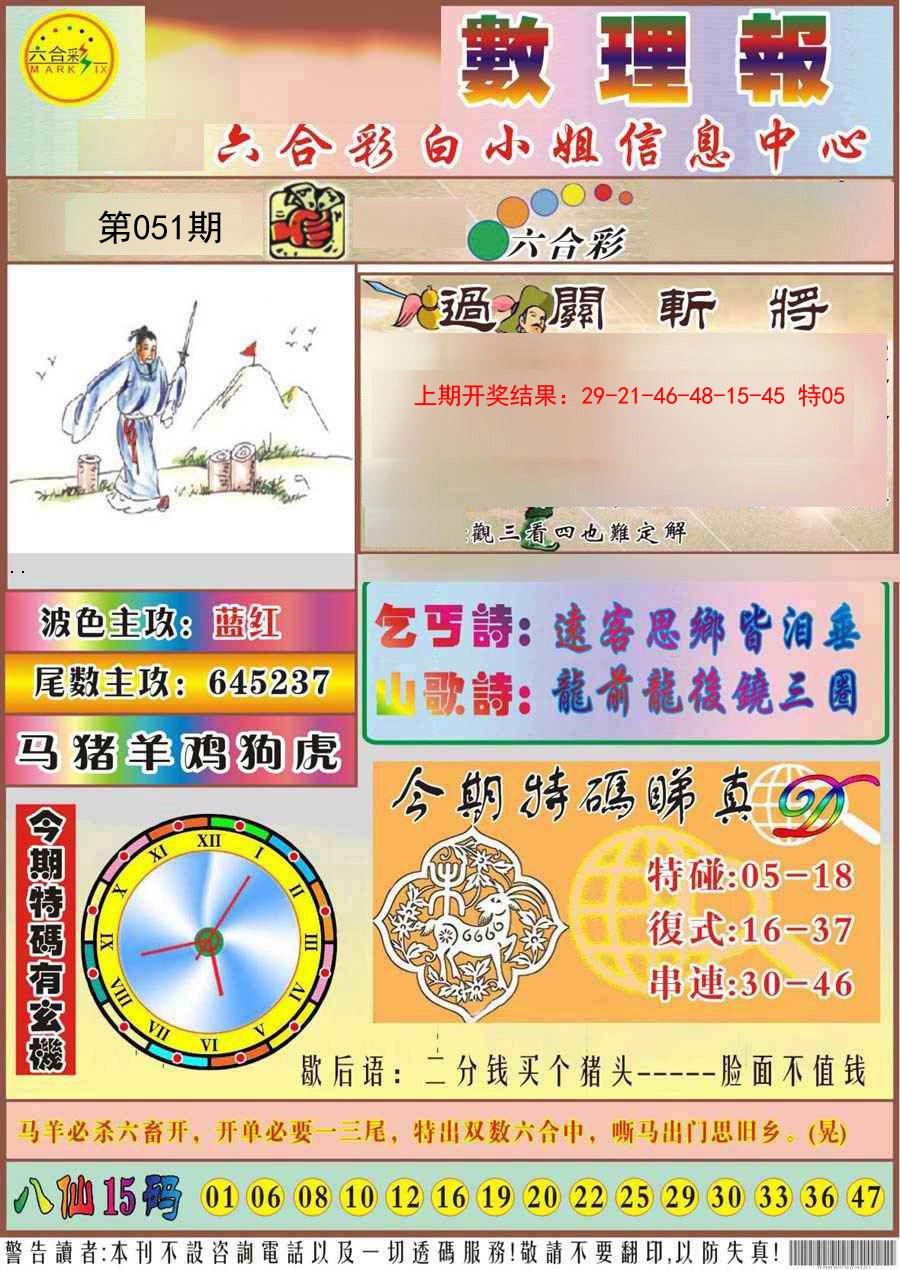 051期九龙数理报[图]
