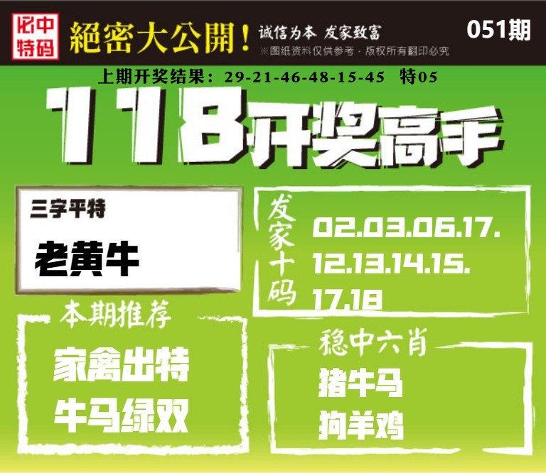 051期118开奖高手[图]