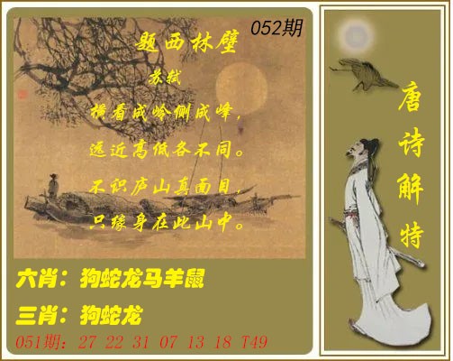 052期唐诗解特[图]