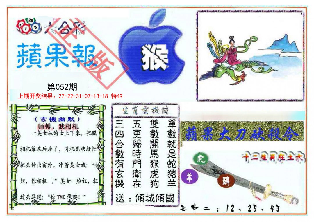052期频果报[图]