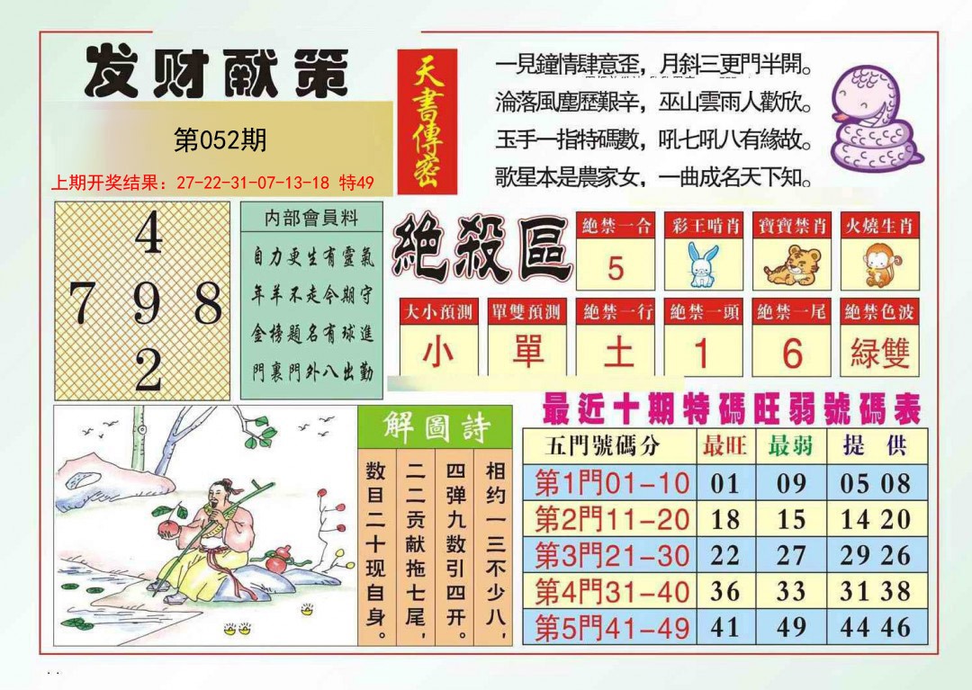 052期发财献策[图]