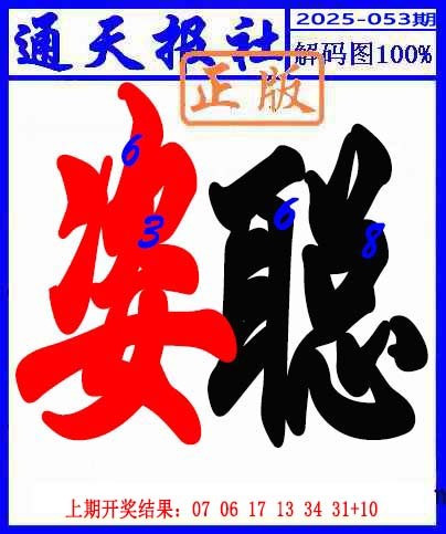 053期解码图[图]