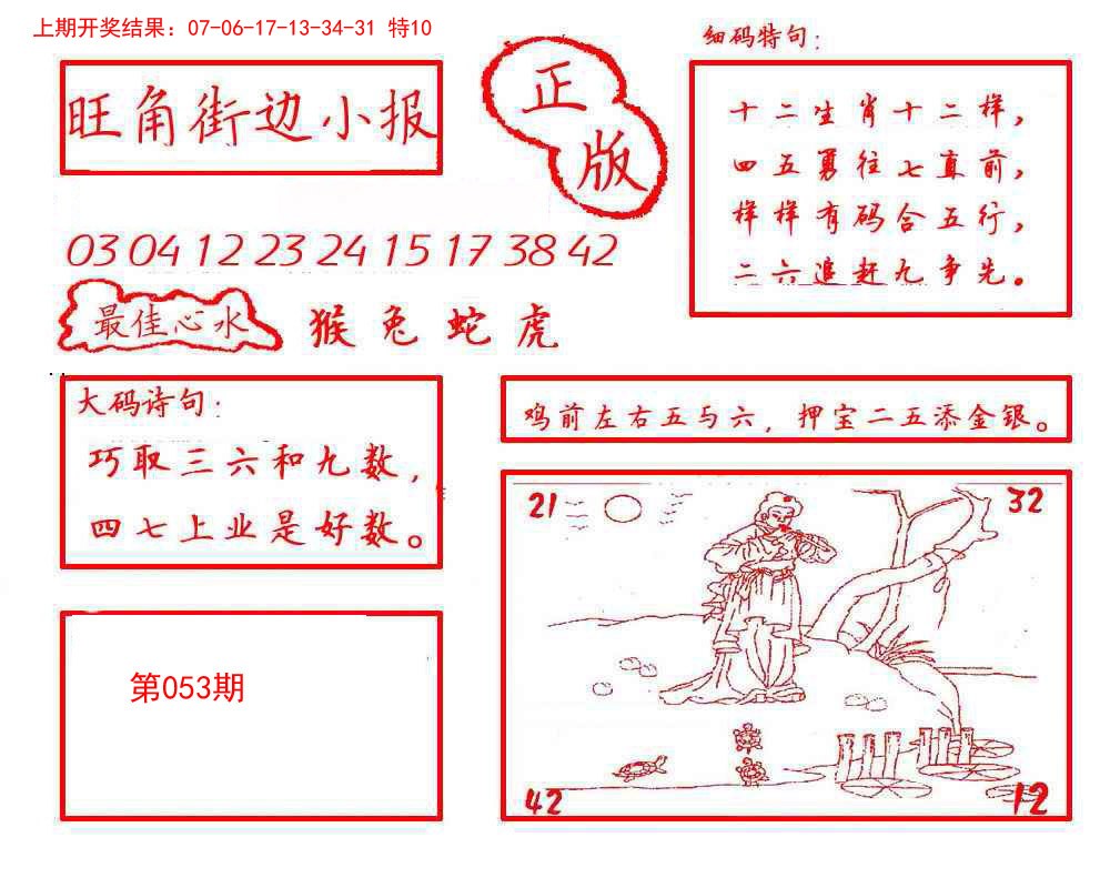 053期旺角街边小报[图]