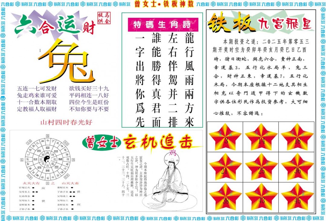 053期曾女士铁板神数B[图]