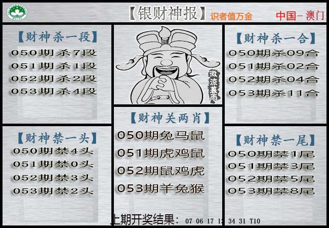 053期银财神[图]