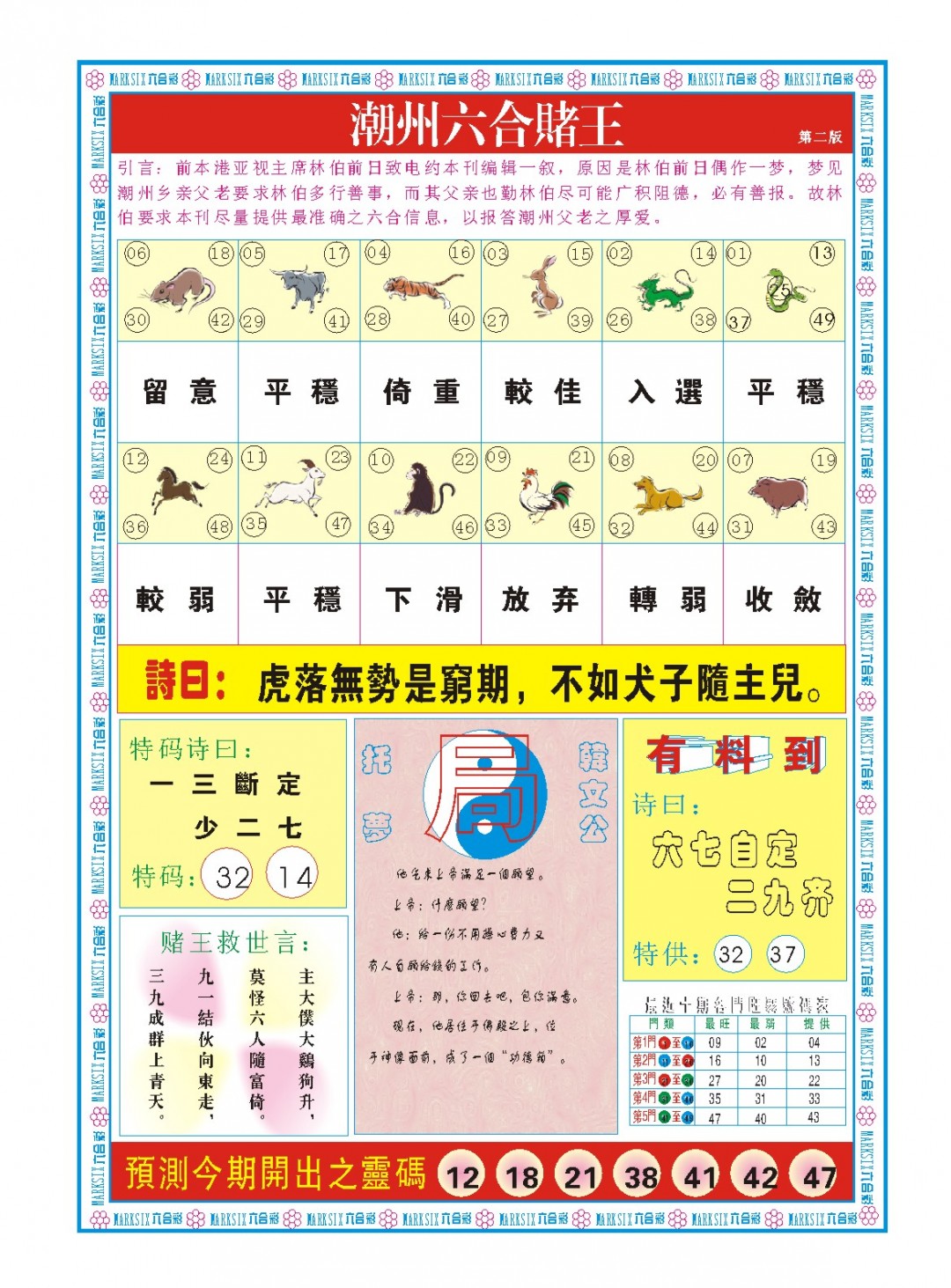 054期潮州六合赌王B[图]