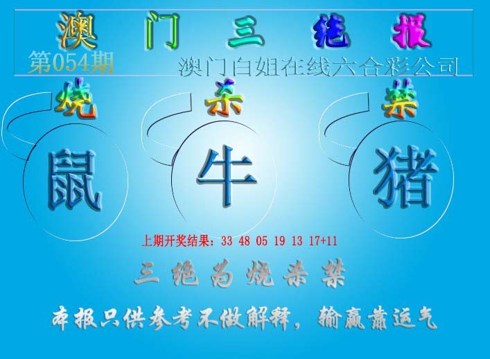 054期三绝报（新版）[图]