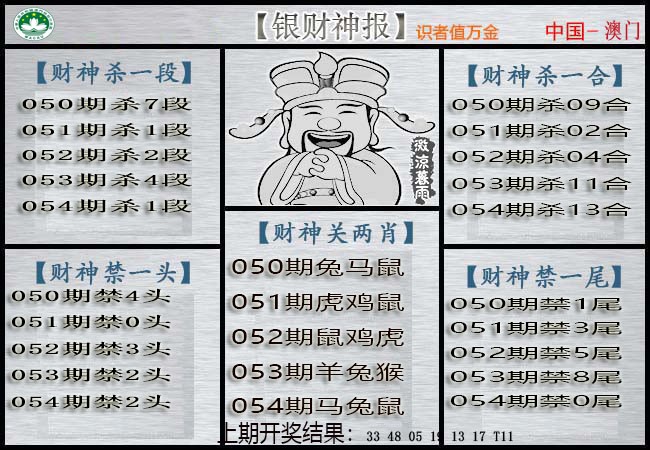 054期银财神[图]