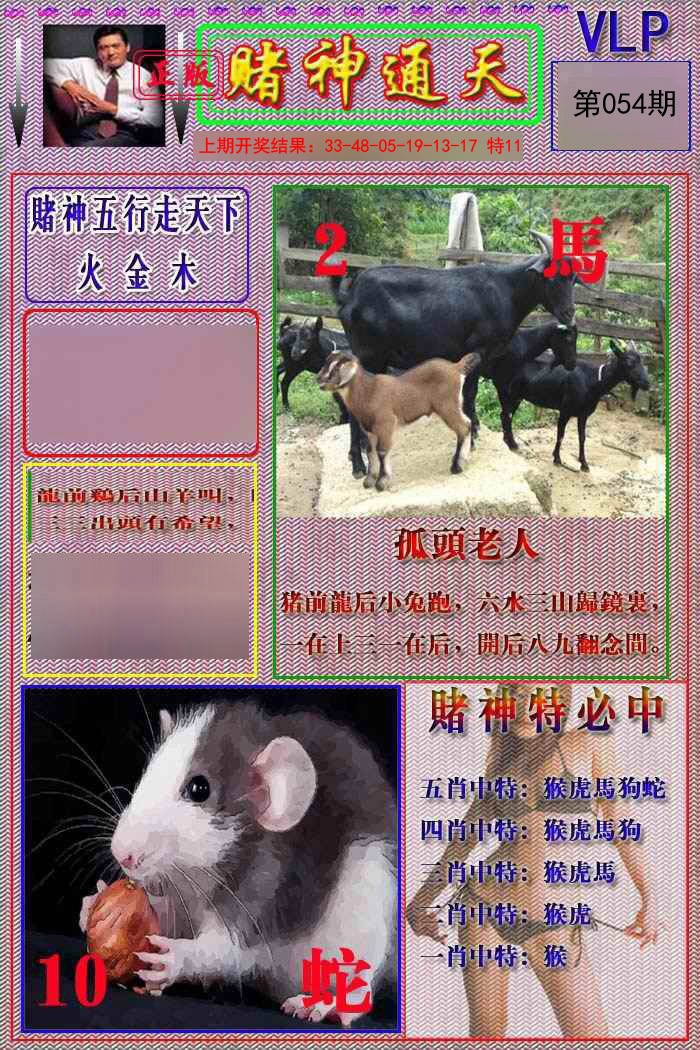 054期赌神通天报[图]
