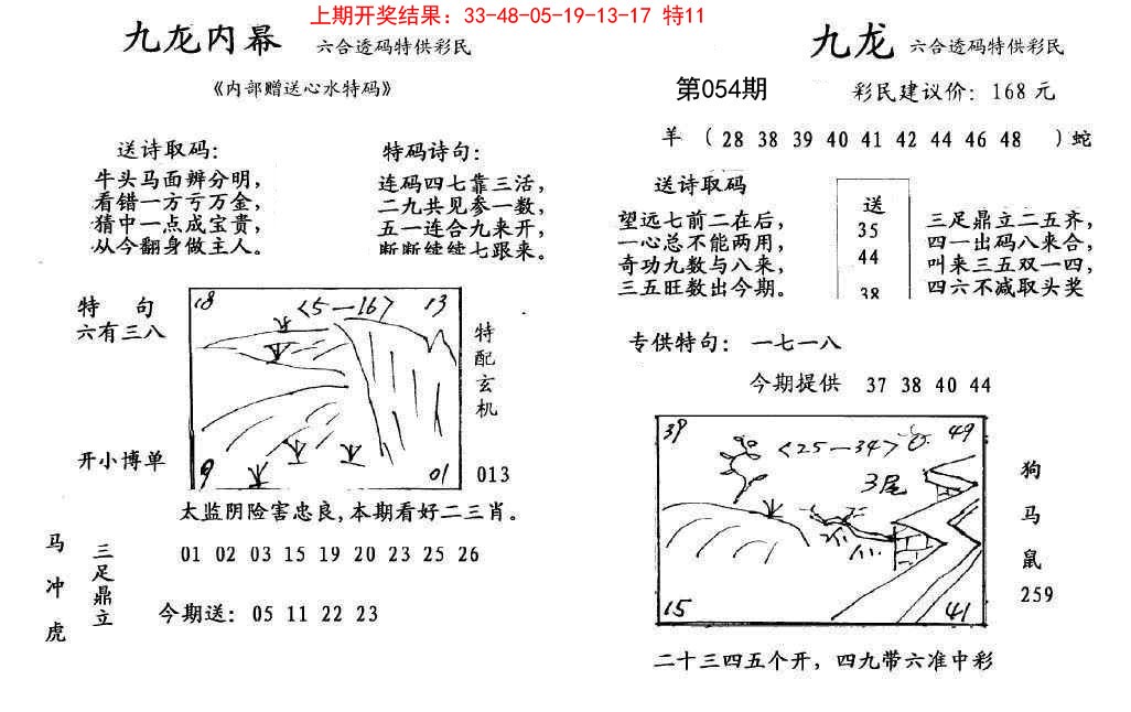 054期九龙内幕[图]