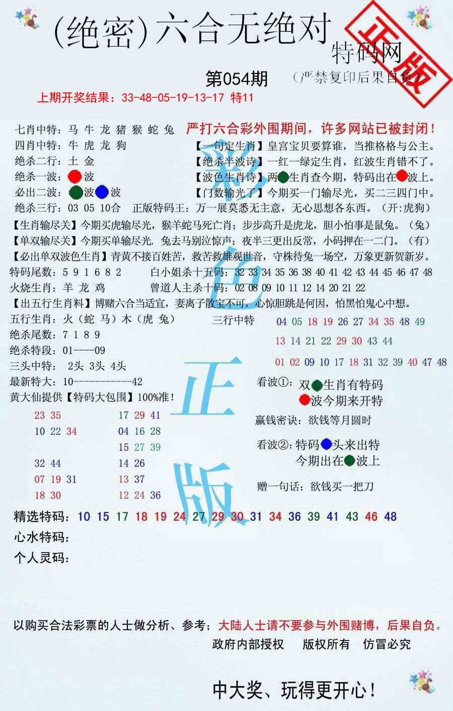 054期六合无绝对[图]