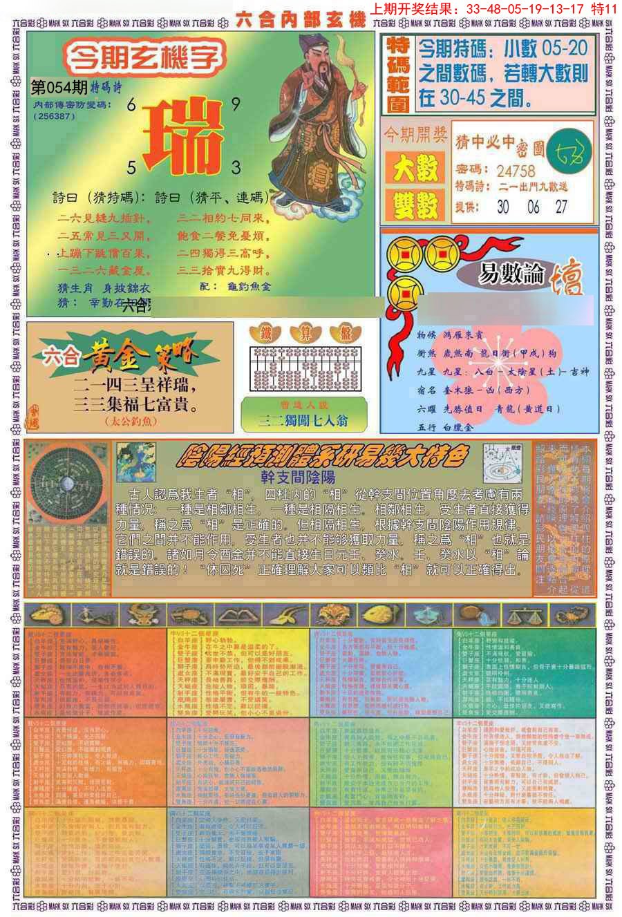 054期(新版)内部玄机B[图]