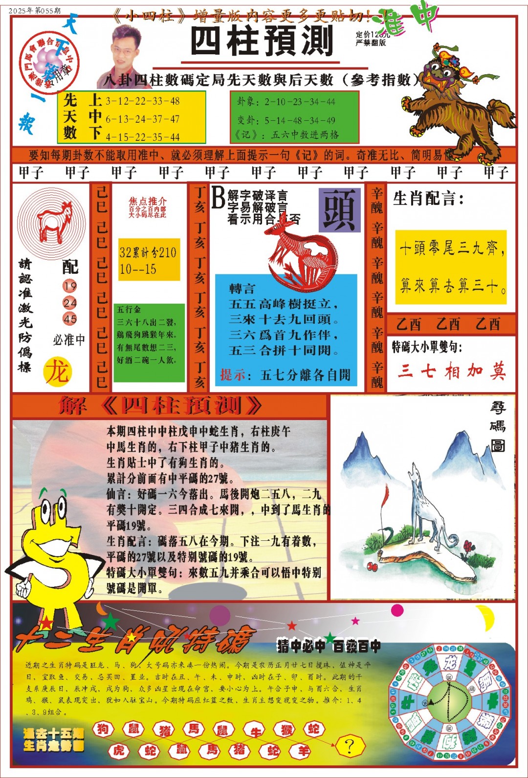 055期(新版)四柱预测A[图]