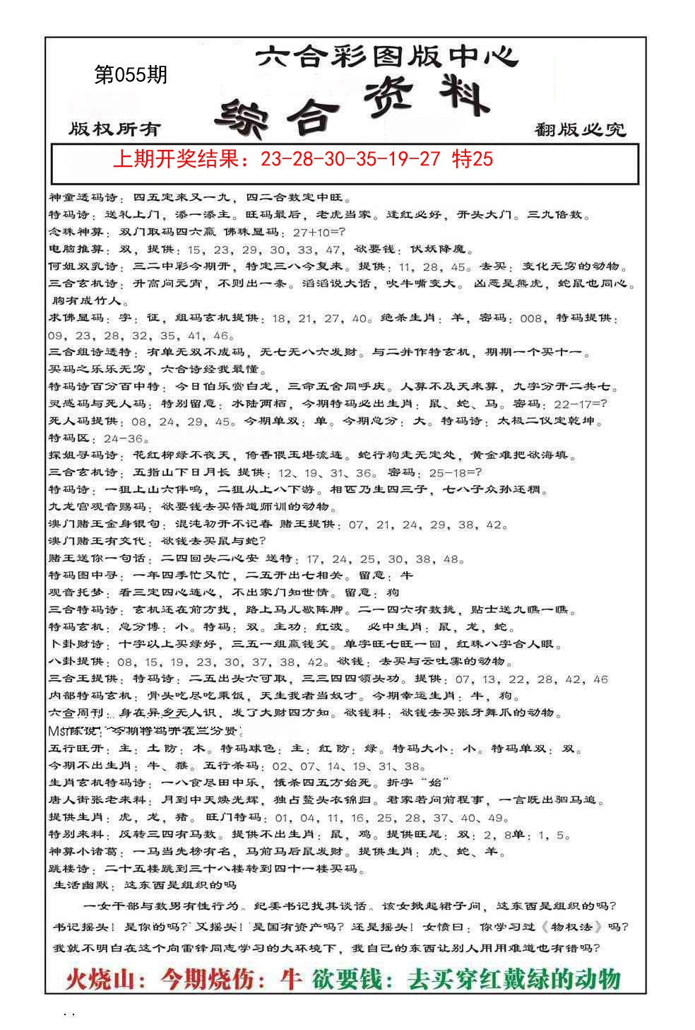 055期内部综合资料[图]