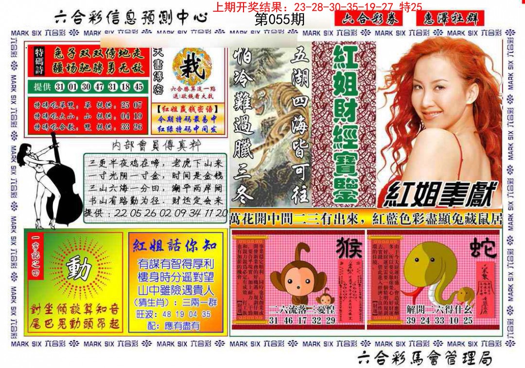 055期红姐财经宝鉴[图]