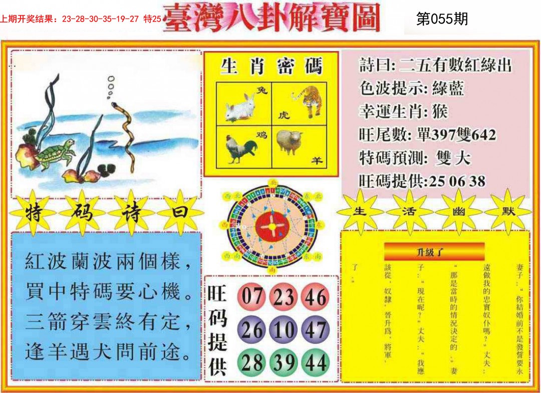 055期台湾八卦解宝图[图]