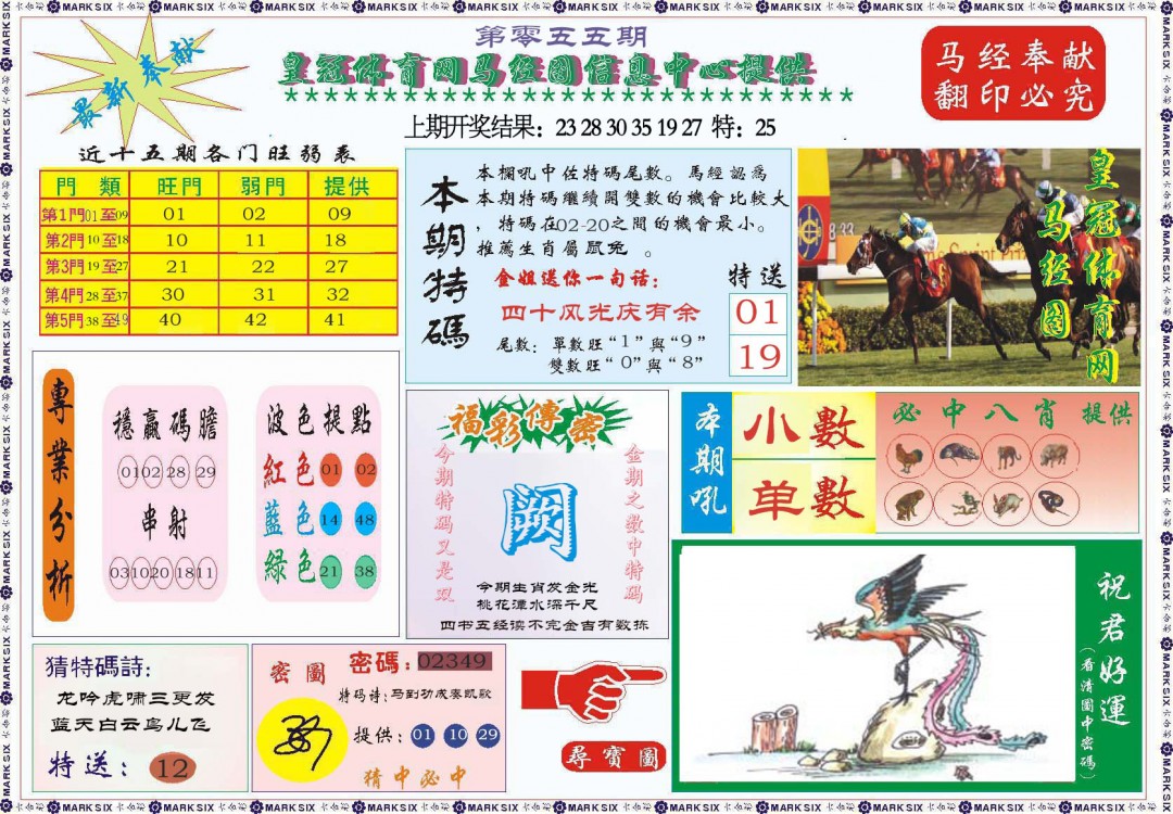 055期体育网马经图[图]