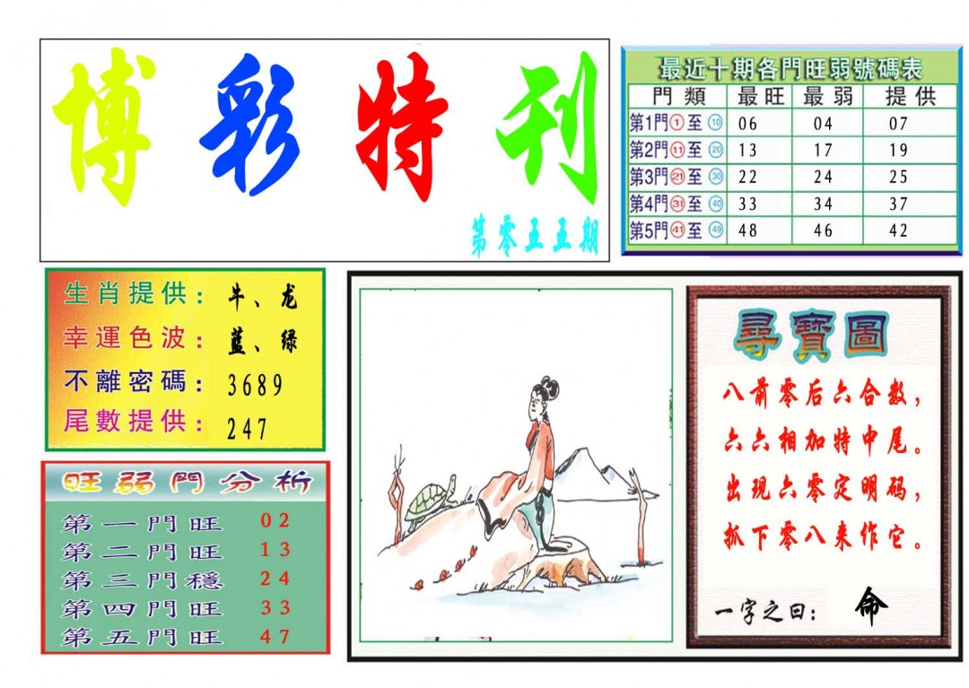 055期博彩特刊[图]