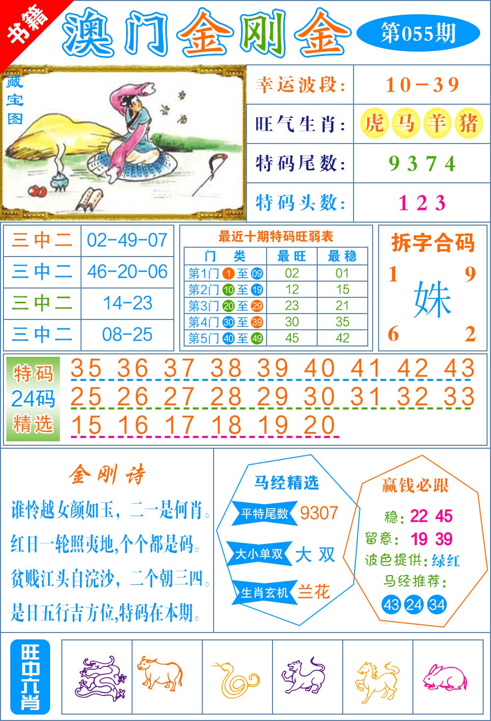 055期澳门金刚金[图]