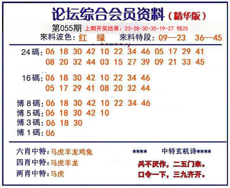 055期综合会员资料[图]