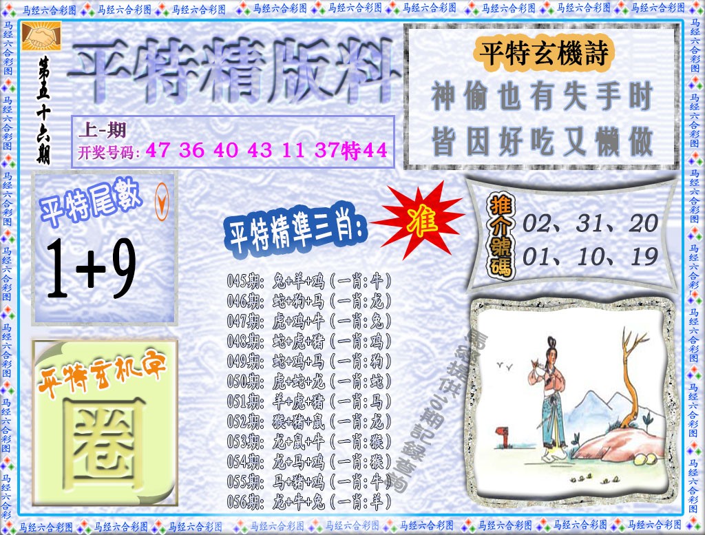 056期平特精版料[图]