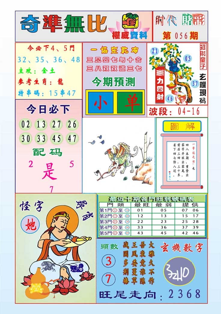 056期奇准无比[图]