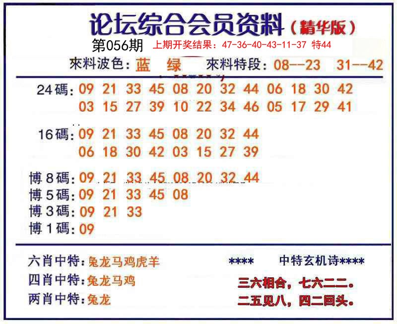 056期综合会员资料[图]