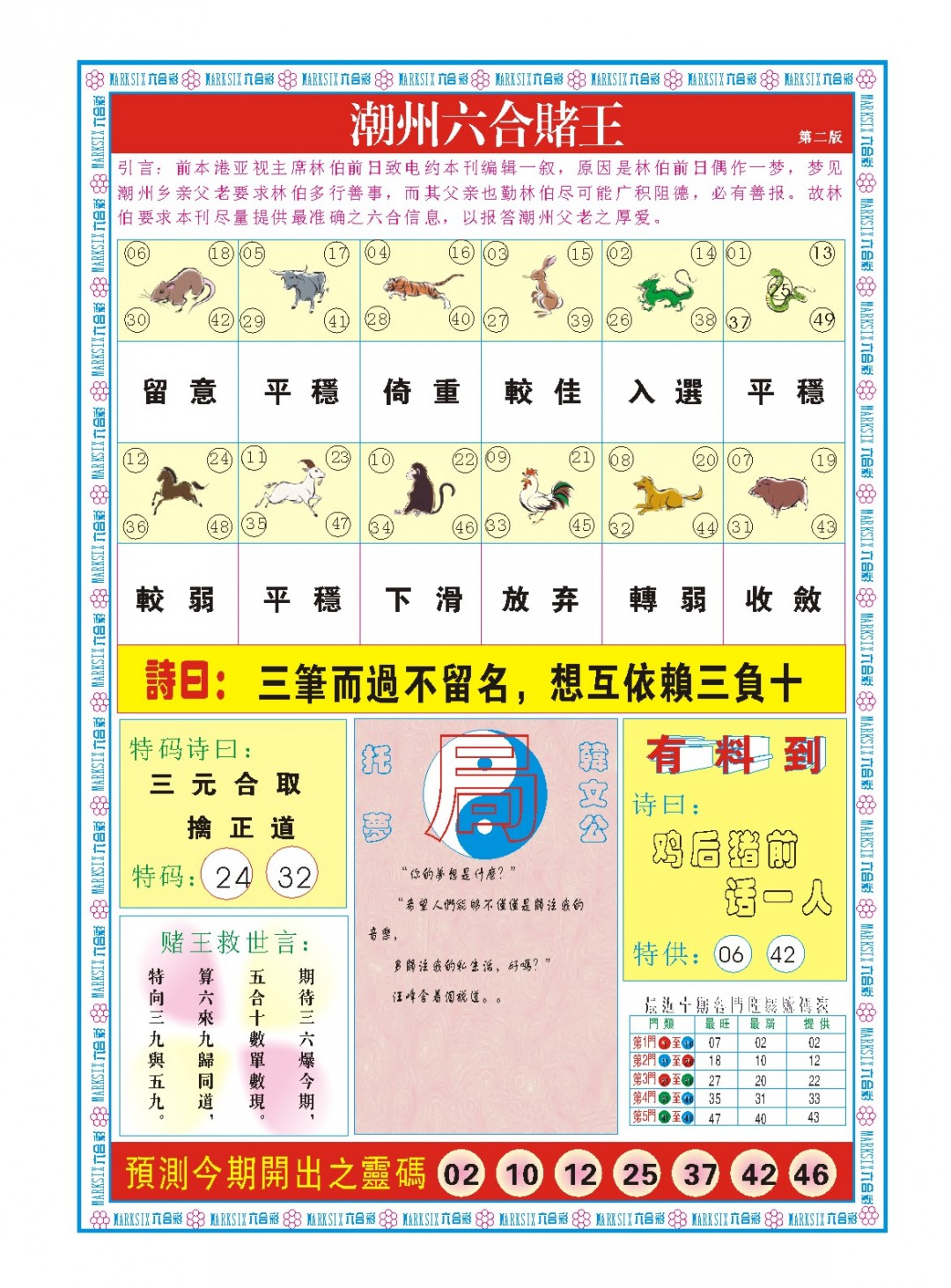 057期潮州六合赌王B[图]