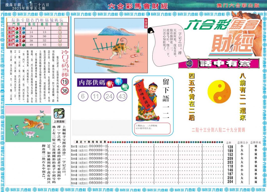 057期马会财经A[图]