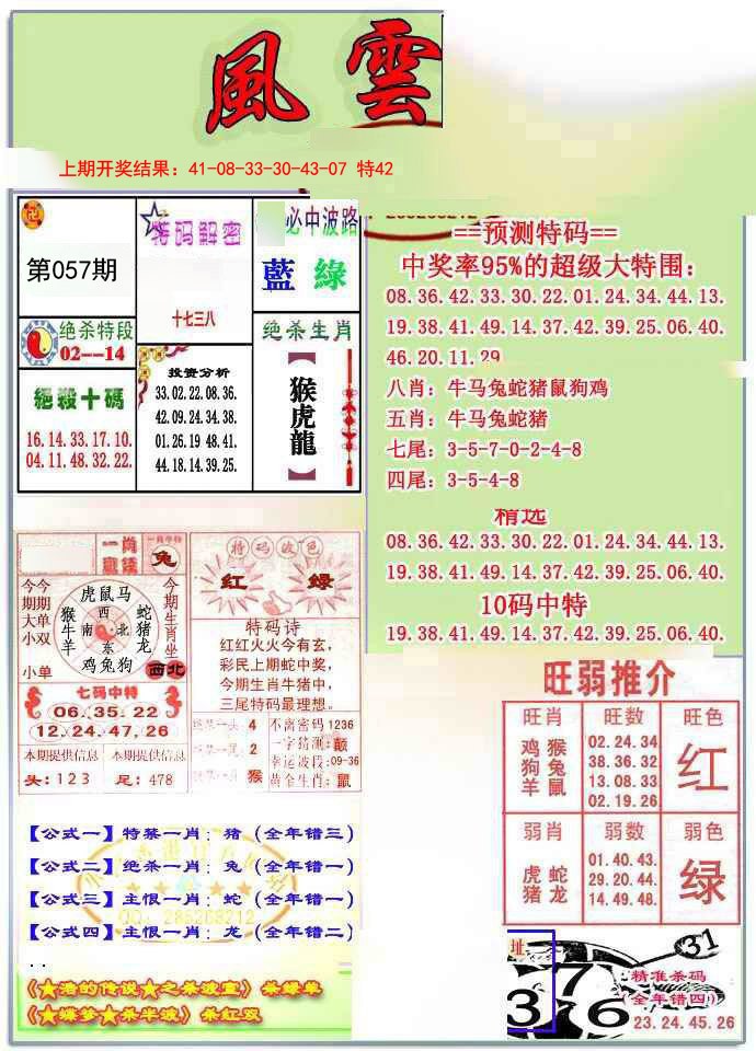 057期风云榜[图]