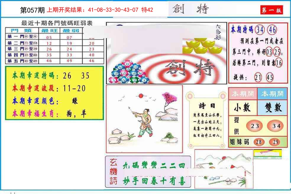 057期九龍创特A(推荐)[图]