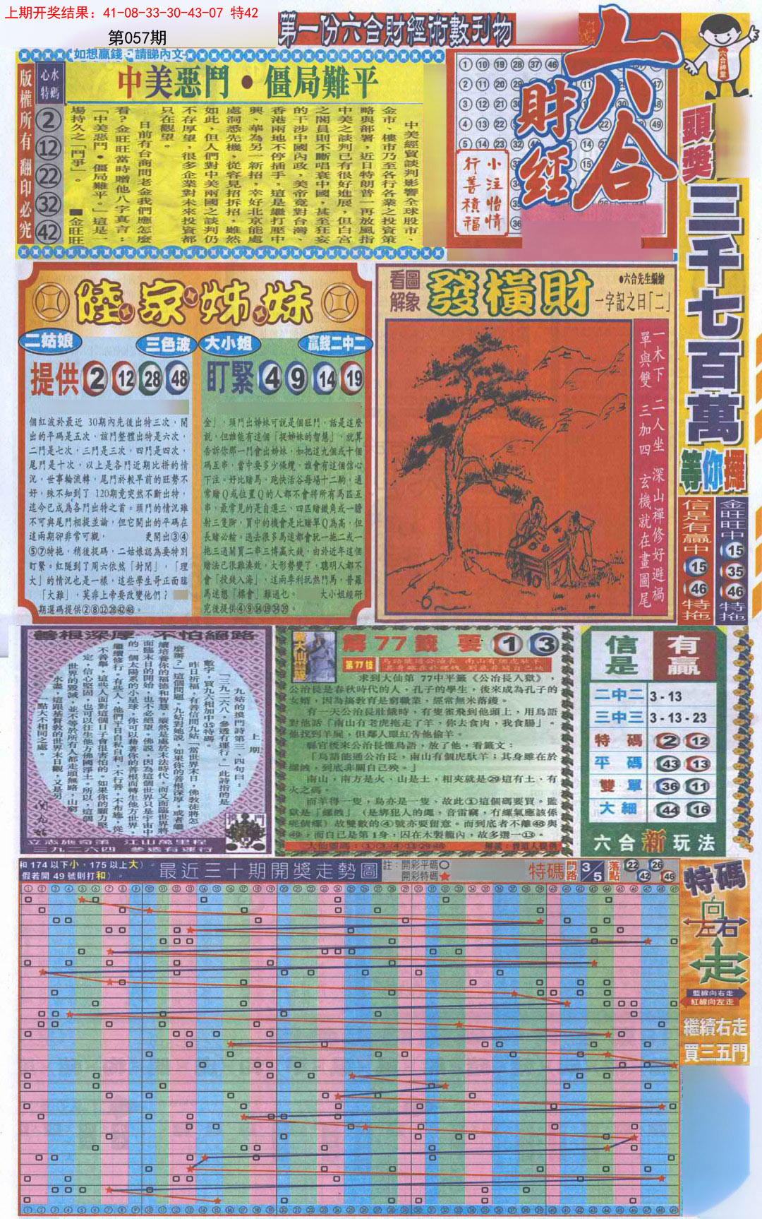 057期六合财经A加大版[图]