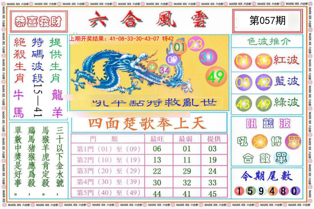 057期六合风云《另版》[图]