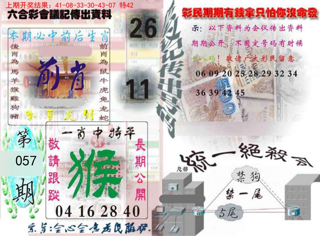 057期六合彩会议记录[图]