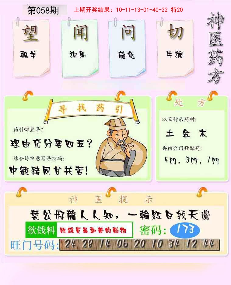 058期神医药方[图]