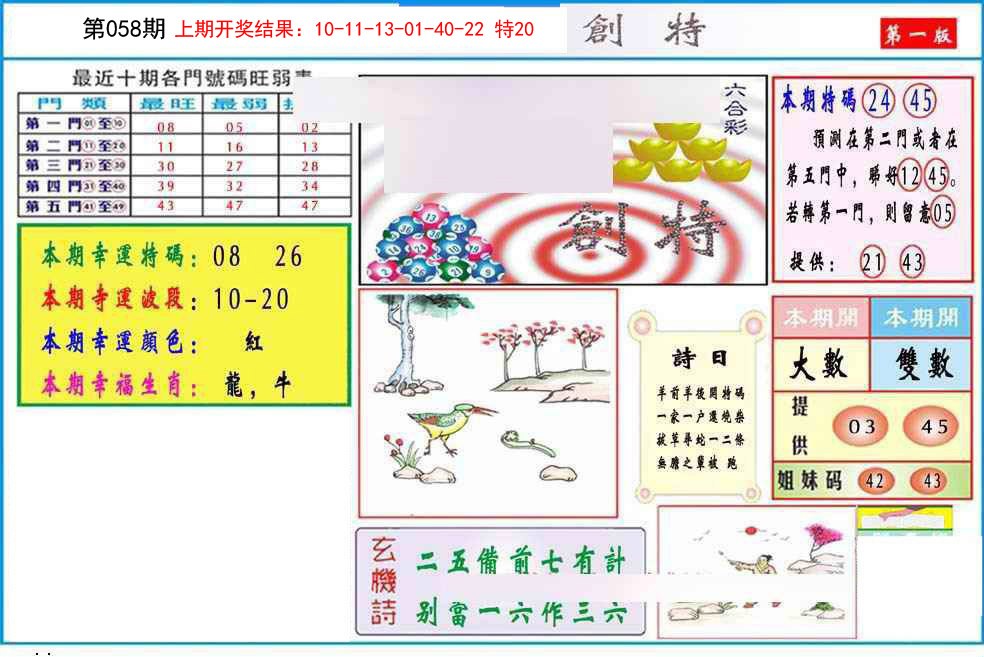 058期九龍创特A(推荐)[图]