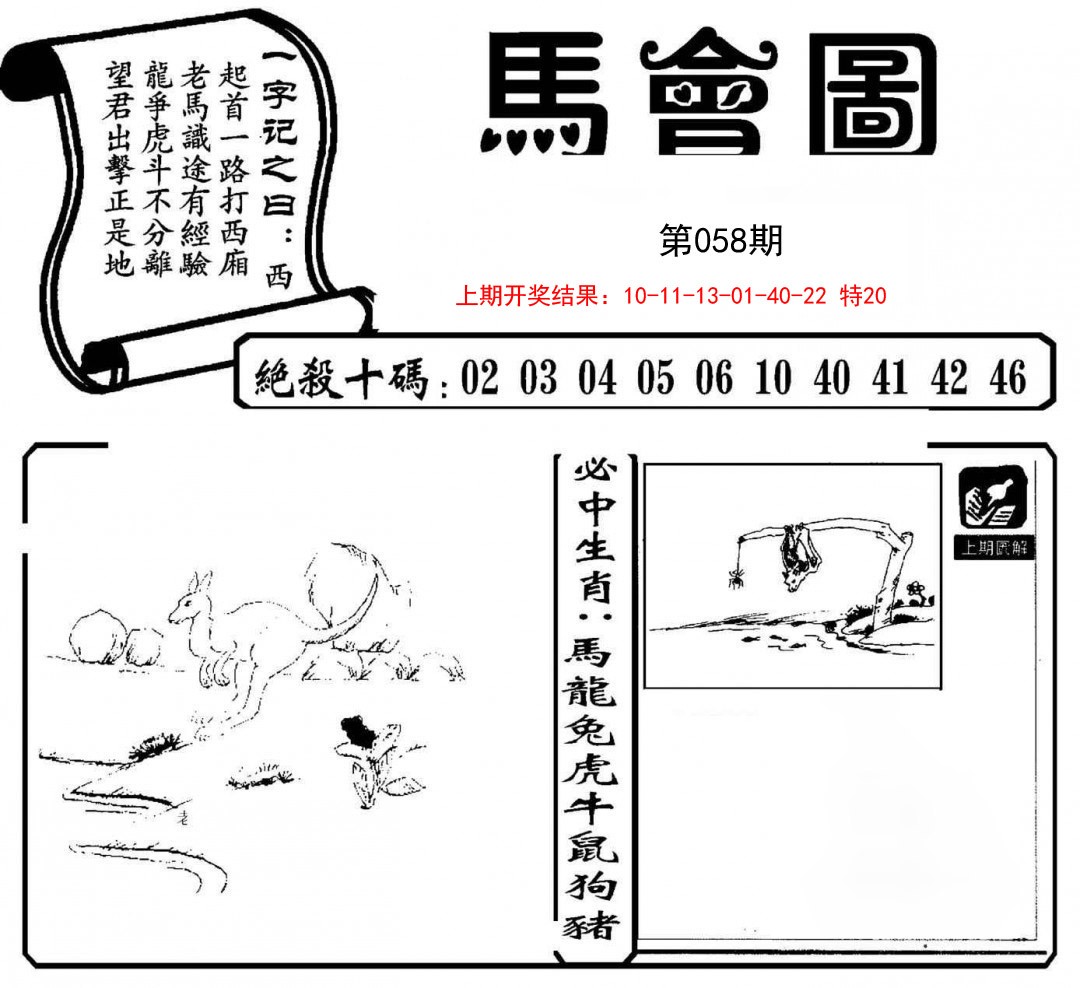 058期马会图[图]