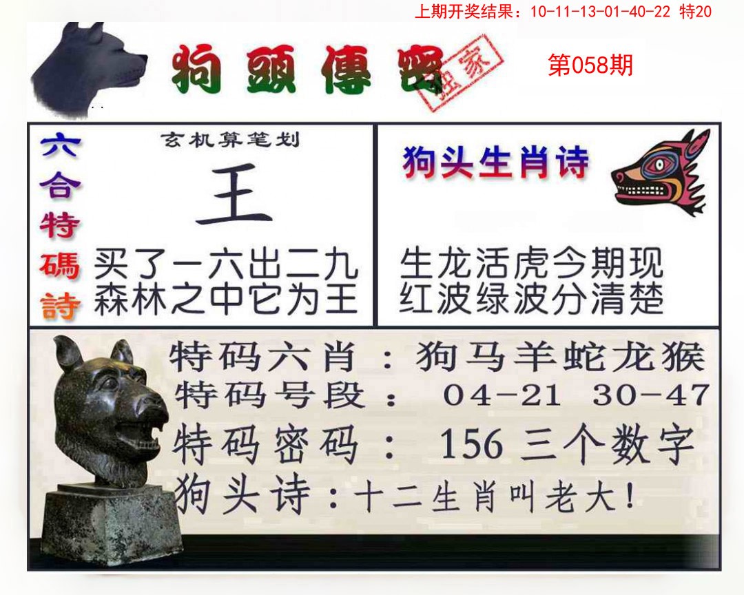 058期狗头传密[图]