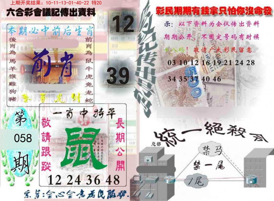 058期六合彩会议记录[图]