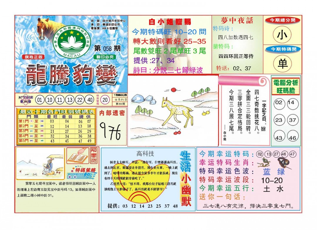 058期龙腾豹变[图]