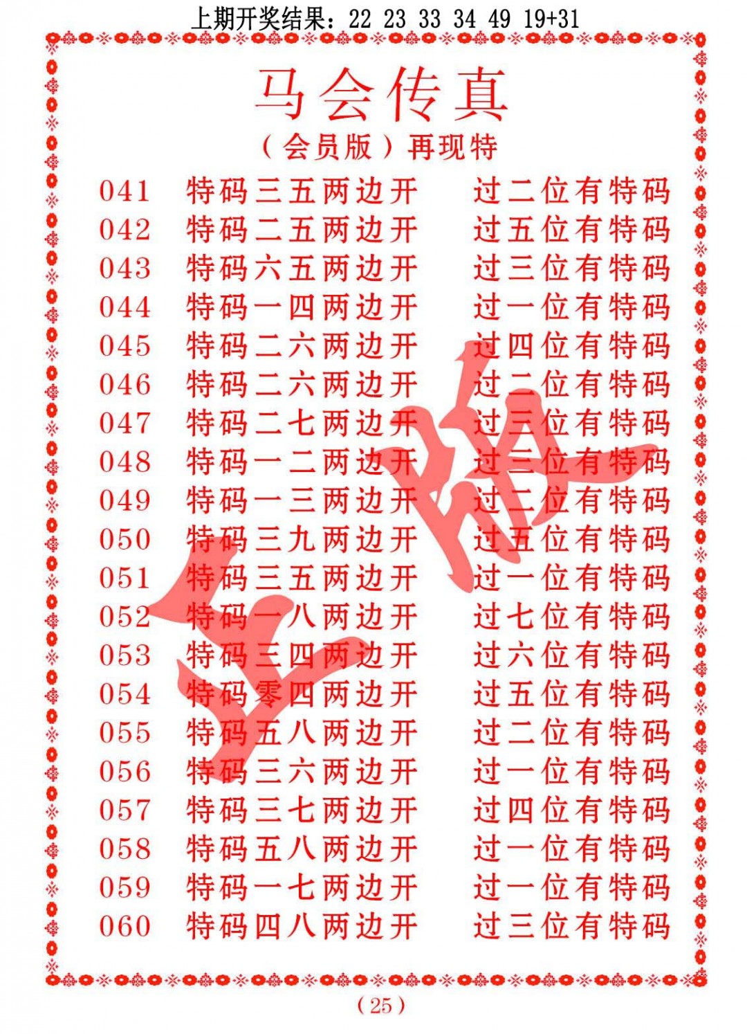 059期马会传真[图]