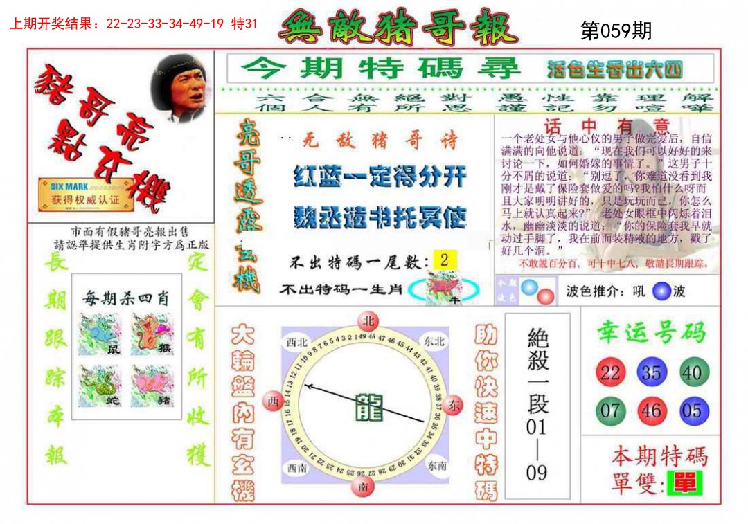 059期无敌猪哥[图]