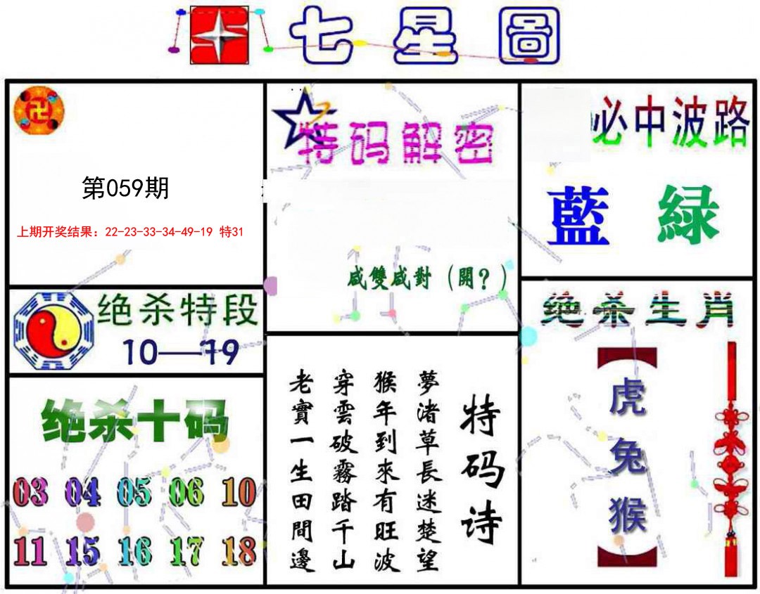 059期七星图A[图]