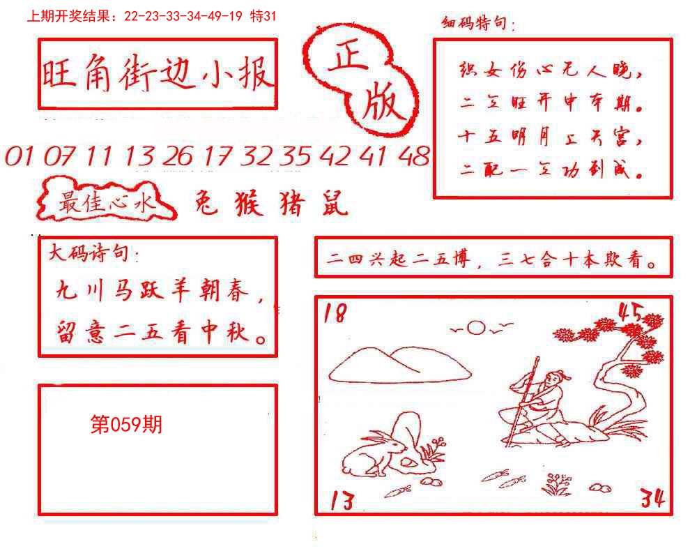 059期旺角街边小报[图]