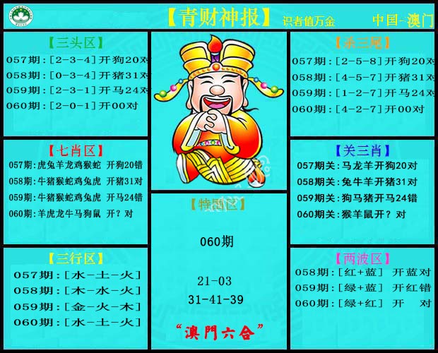 060期青财神[图]