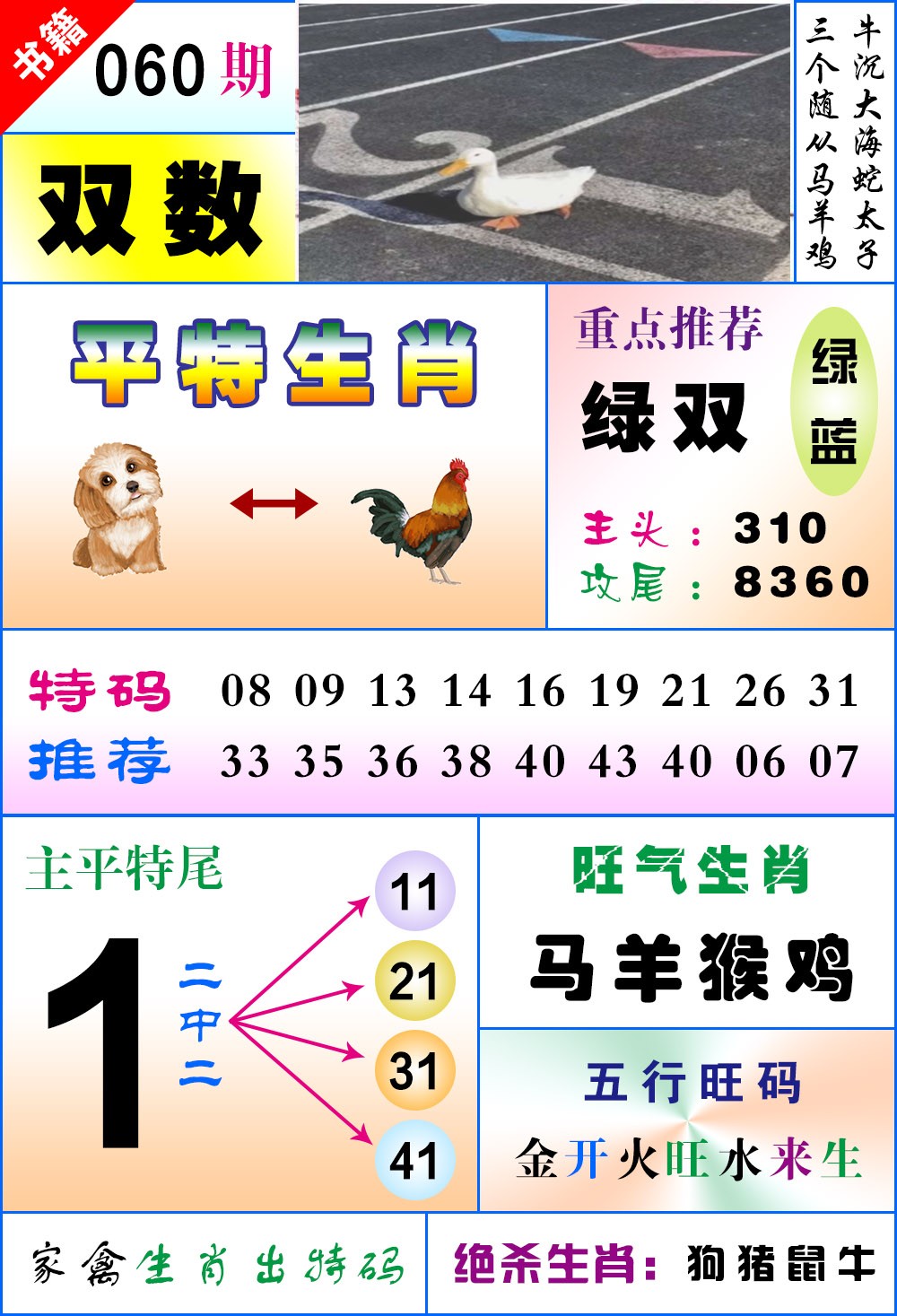 060期澳门风水平特[图]