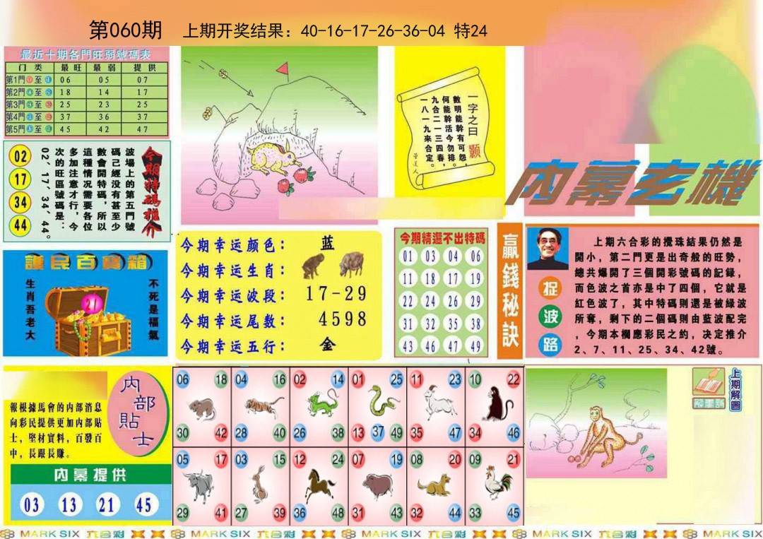 060期九龍内幕A(推荐)[图]