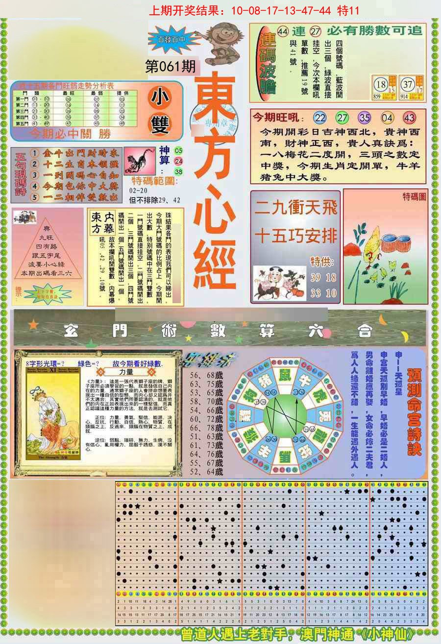 061期(新版)东方心经A[图]