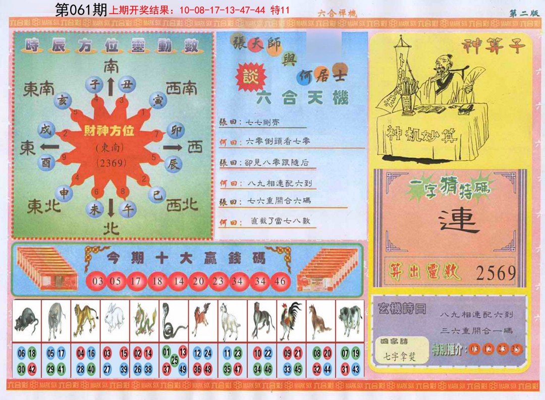 061期六合禅机B[图]